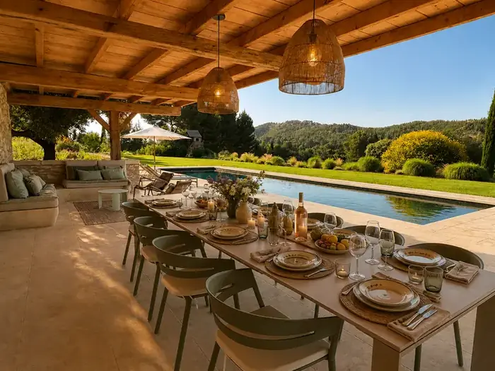 La table du pool house