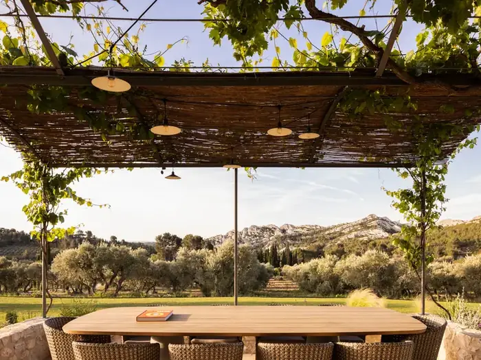 La treille & la table d'été